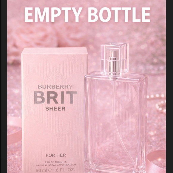 Burberry Accessories - Empty box Burberry Brit Sheer Eau de Toilette 50ml Perfume for Her RJbox